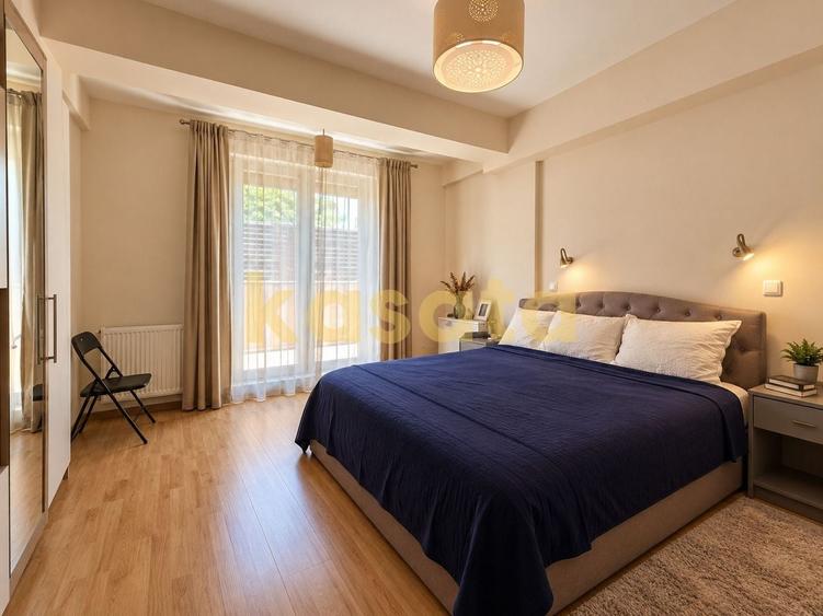 Apartament cu 2 camere decomandat, mobilat în Băneasa