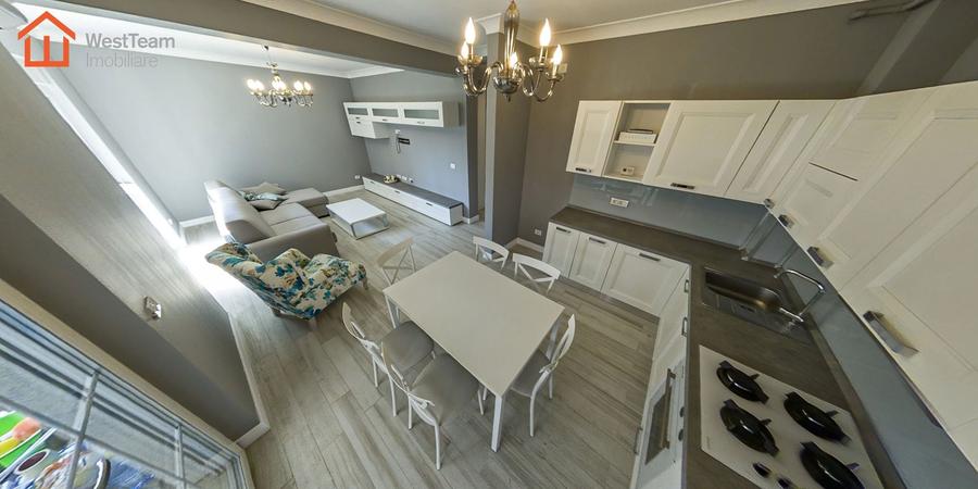 Apartament cu 3 camere semidecomandat, mobilat în Aradului