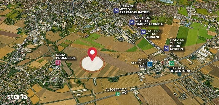 Teren intravilan 15.400 mp | 39 ml deschidere | Sector 4 Jilava - 3