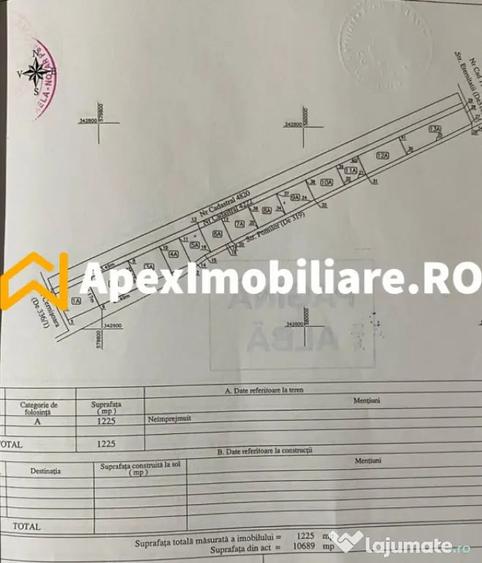 Teren de 1225 mp, în Corbeanca