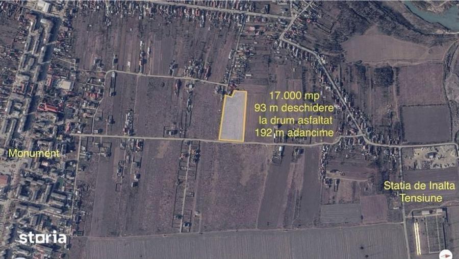 Teren de 17000 mp, în Central