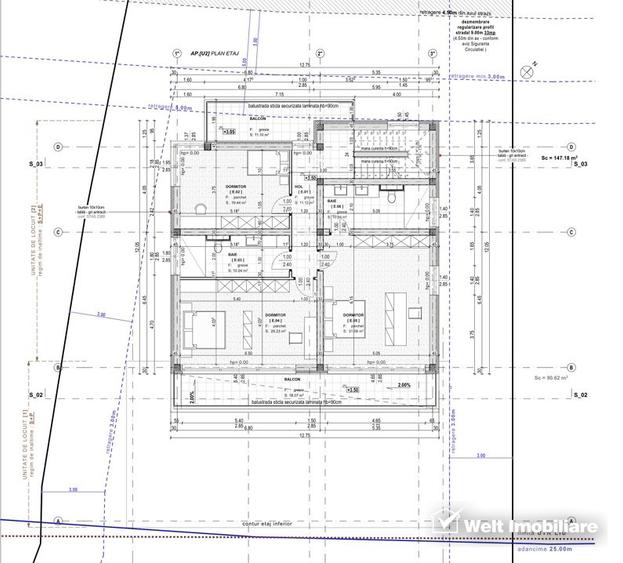 Duplex cu 5 camere cu Canalizare în Grigorescu