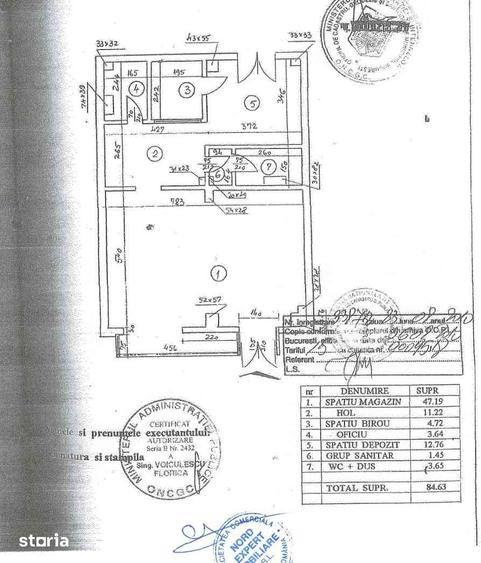 Spațiu comercial, de 85 mp, în 13 Septembrie