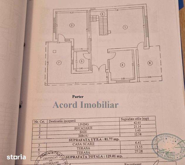 Casă cu 5 camere cu Teren 440 Mp în Valu lui Traian