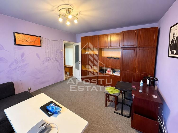 Apartament cu 2 camere nedecomandat în Dacia