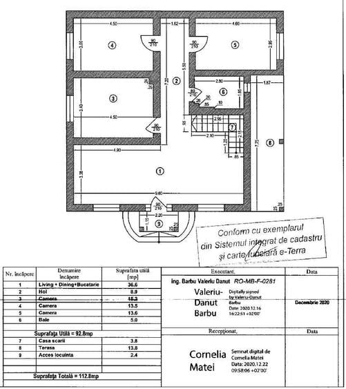 Proprietar, vand/inchiriez Snagov: Str. Zorelelor 2, 8 camere, 5 bai, 251mp utili, curte 454mp - 7