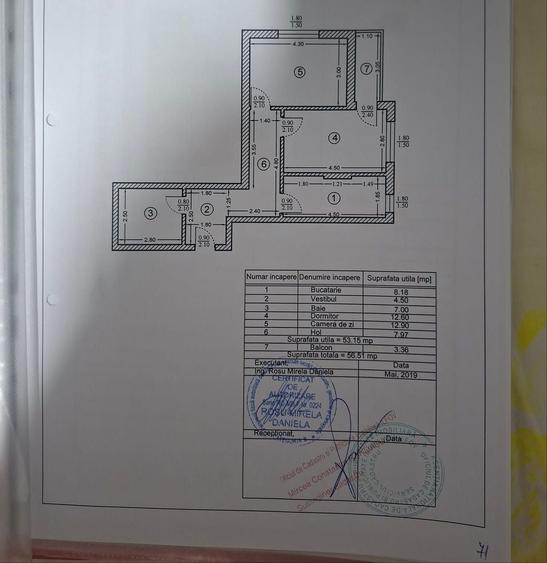 Apartament 2 camere de vanzare Rosu - 11