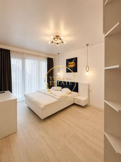 Apartament cu 2 camere decomandat, mobilat în Central
