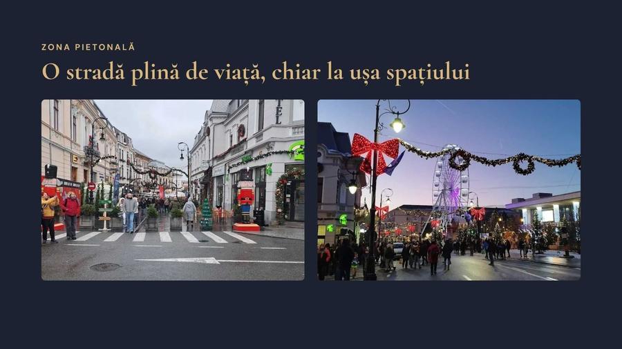 Spațiu comercial, de 155 mp, în Central