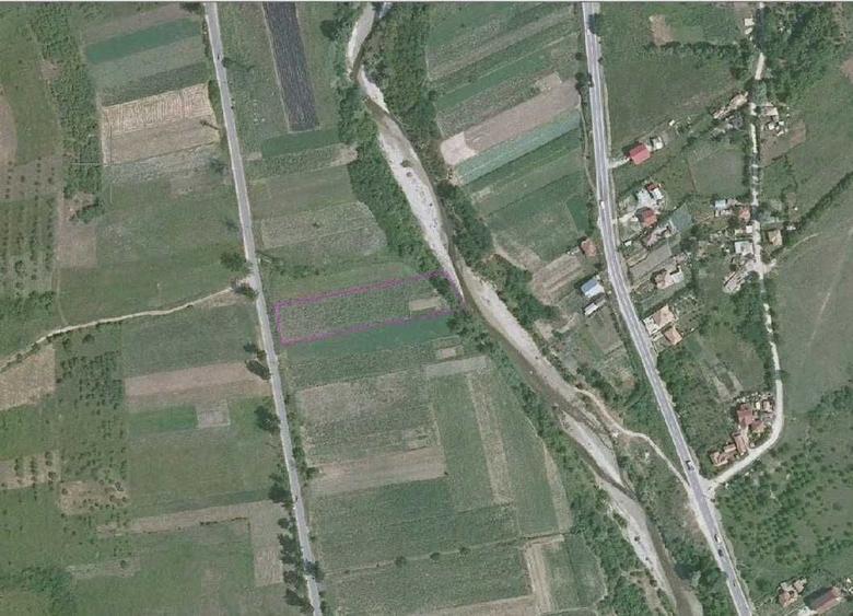 Teren de 4000 mp, în Buleta