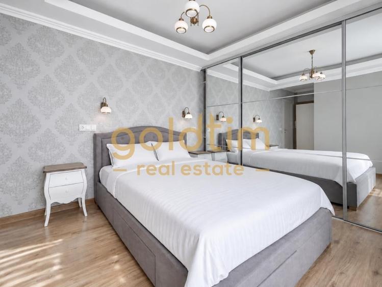 Apartament cu 3 camere semidecomandat, mobilat în Barbu Văcărescu