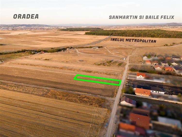 Teren intravilan de 1922 mp, în Nojorid