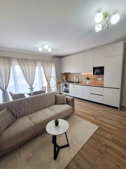 Apartament cu 2 camere semidecomandat în Baciu