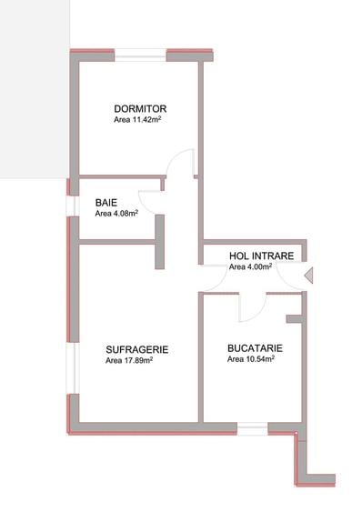 Apartament cu 2 camere în Floreasca