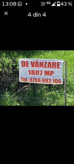Teren de 1807 mp, în Mănicești