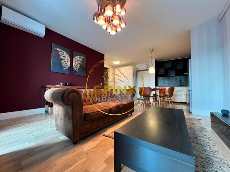 Apartament cu 2 camere semidecomandat, mobilat în Barbu Văcărescu — fotografia 3