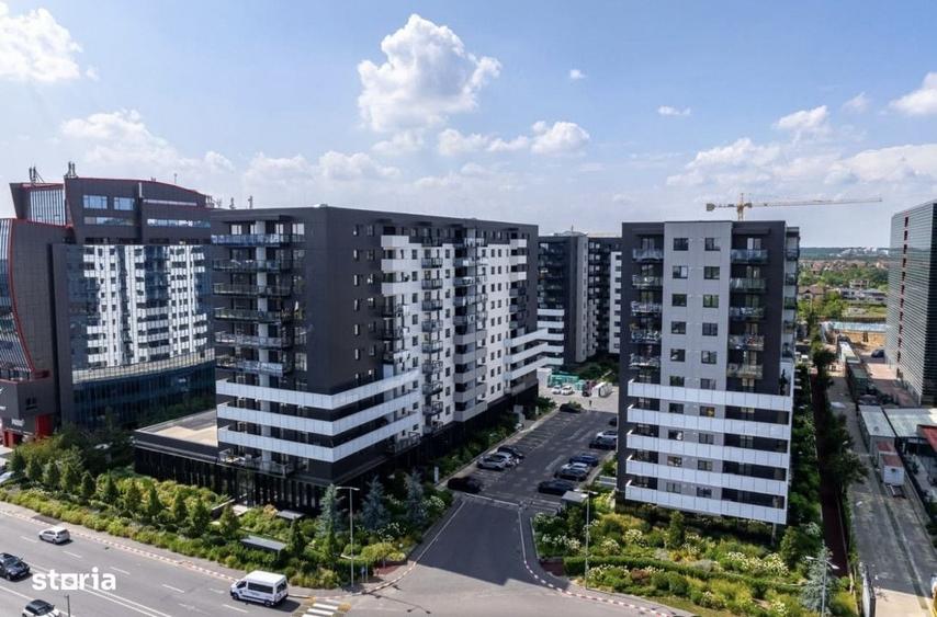 De inchiriat | Apartament 2 Camere Mobilat | Cortina North Pipera Vol - 16