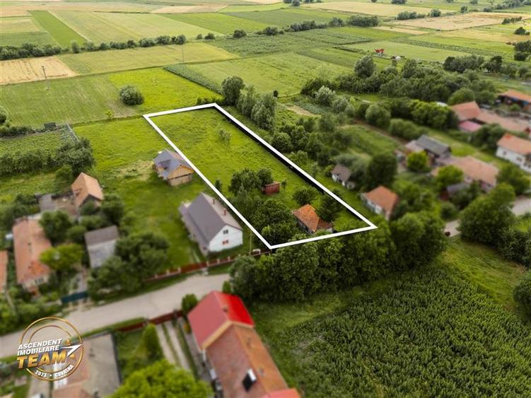 Teren Construcții intravilan de 2619 mp, în Mărcușa