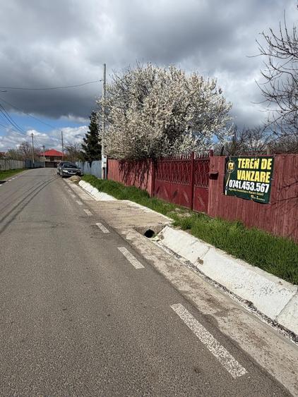 Teren agricol intravilan de 1100 mp, în Vânători