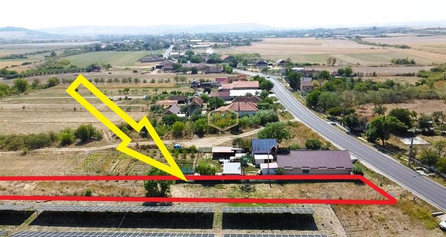 Teren Construcții intravilan de 1639 mp, în Sud