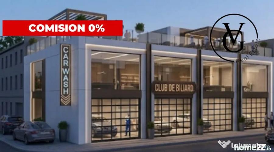 Spațiu comercial, de 242 mp, în C5