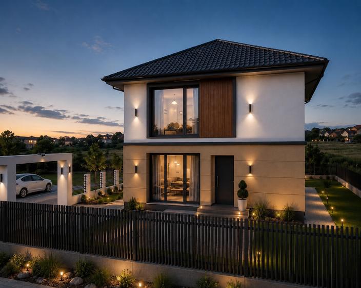 Casă individuală cu 4 camere cu Teren 450 Mp în Valea Adâncă
