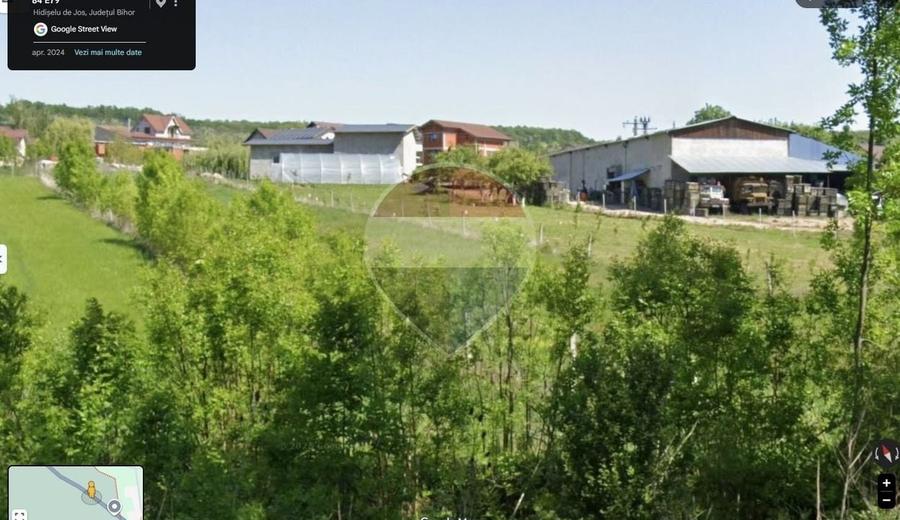 Teren agricol intravilan de 4367 mp, în Hidișelu de Sus