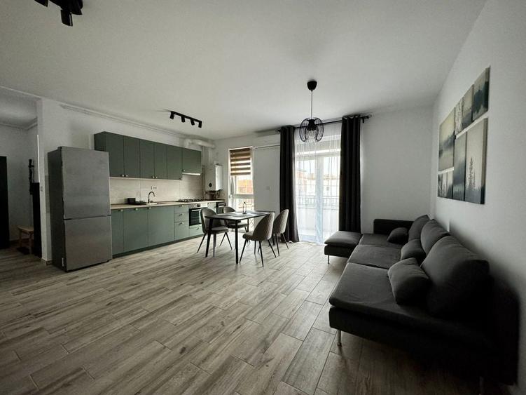 Apartament cu 2 camere semidecomandat în Giroc