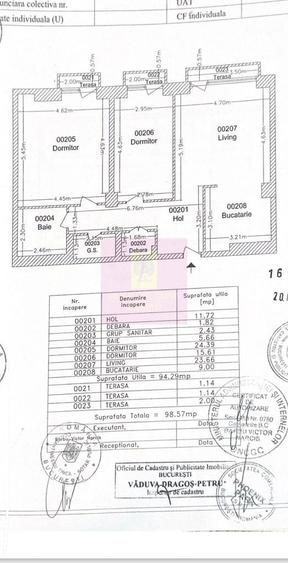 Apartament 3camere in complexul New Town Residence Dristor,parcare - 6