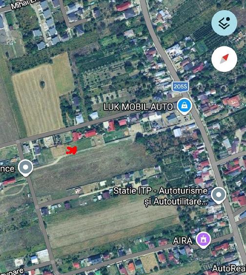 Teren de 511 mp, în Vâlcele