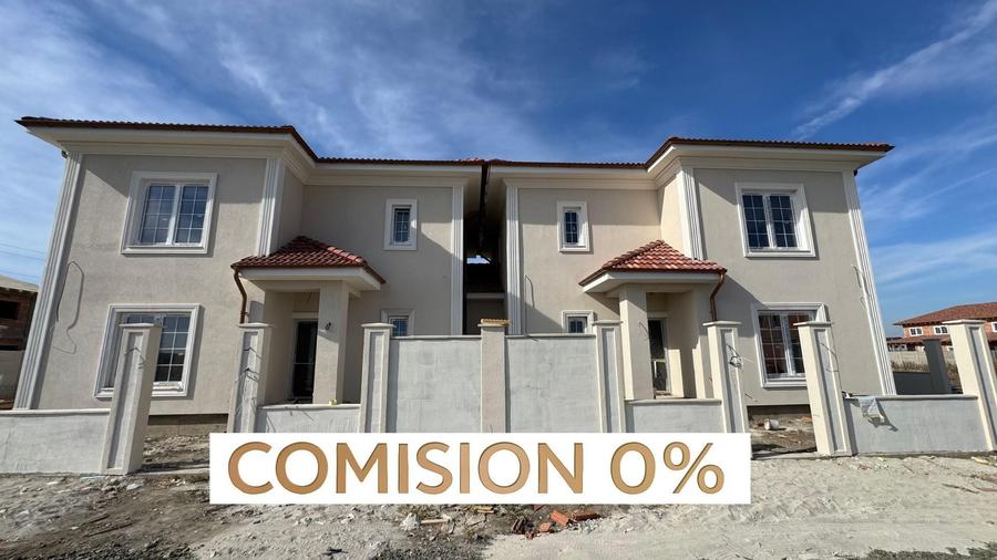 Duplex cu 4 camere cu Canalizare în Moșnița Nouă