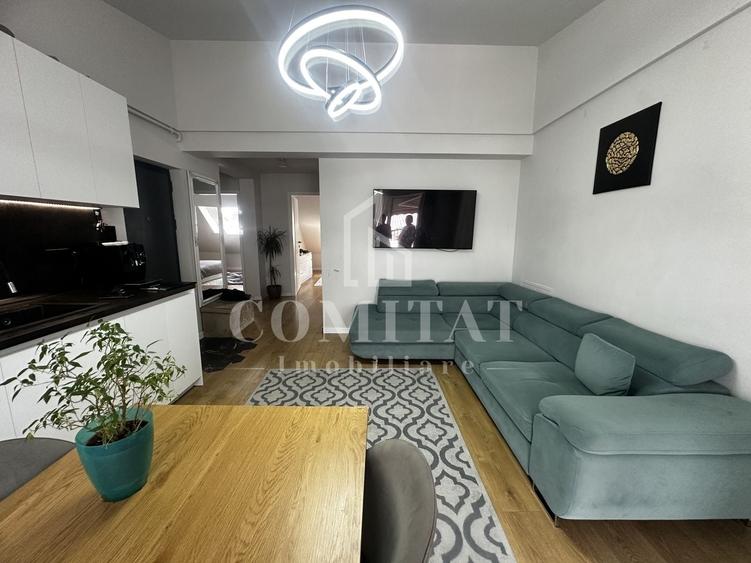 Apartament cu 3 camere semidecomandat, mobilat în Florești — fotografia 1