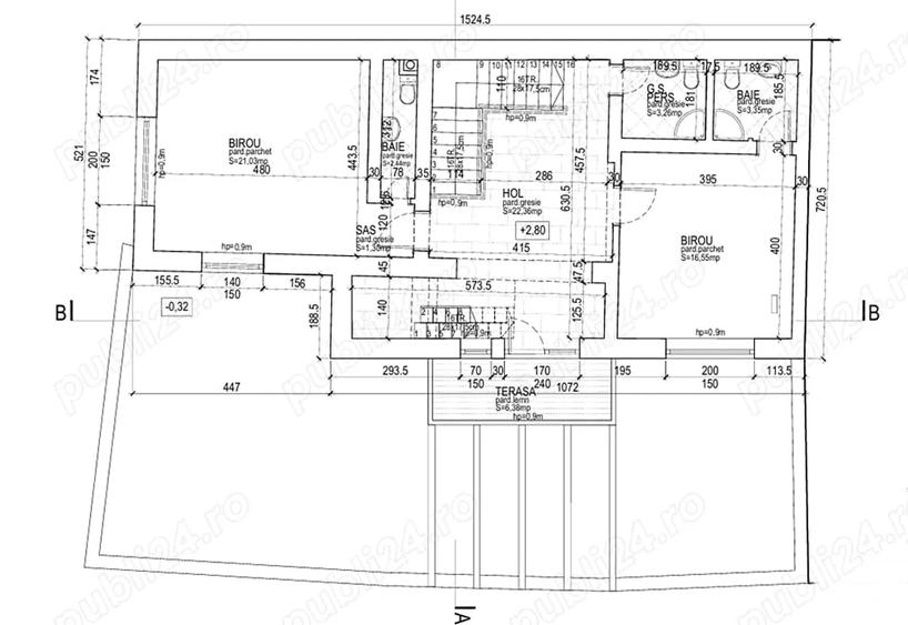 Spațiu comercial, de 255 mp, în Noua