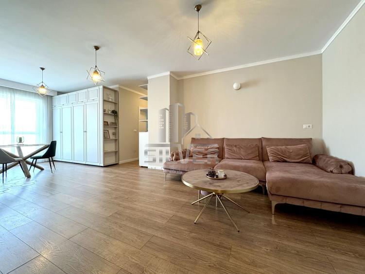 Apartament cu 2 camere semidecomandat, mobilat în Florești