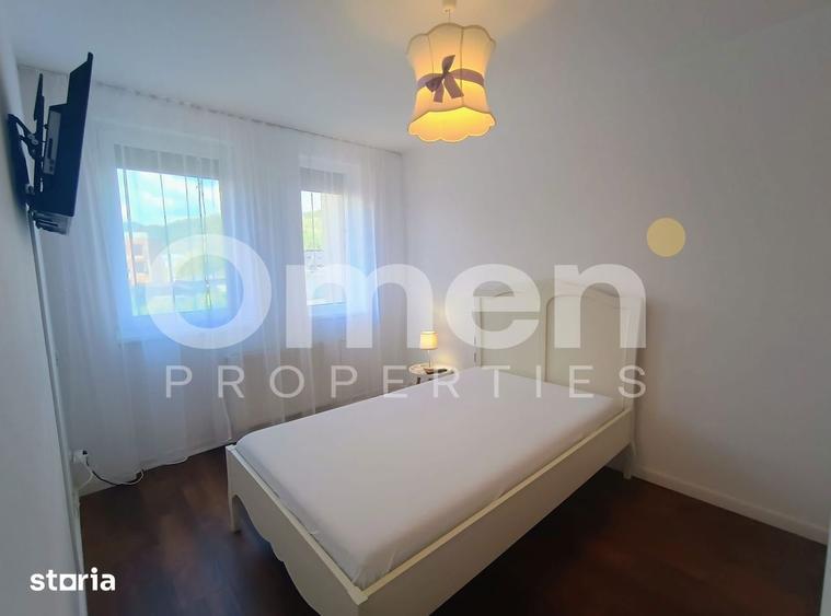 Apartament cu 3 camere, mobilat în Valea Roșie