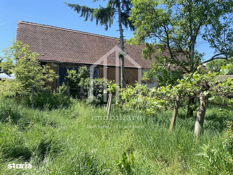Casă cu 2 camere cu Teren 1141 Mp în Apoldu de Jos