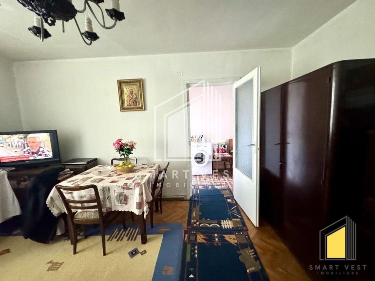 Apartament cu 2 camere semidecomandat, mobilat în Solidarității