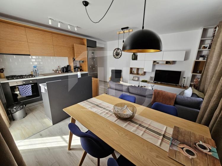 Apartament cu 3 camere semidecomandat, mobilat în Mănăștur