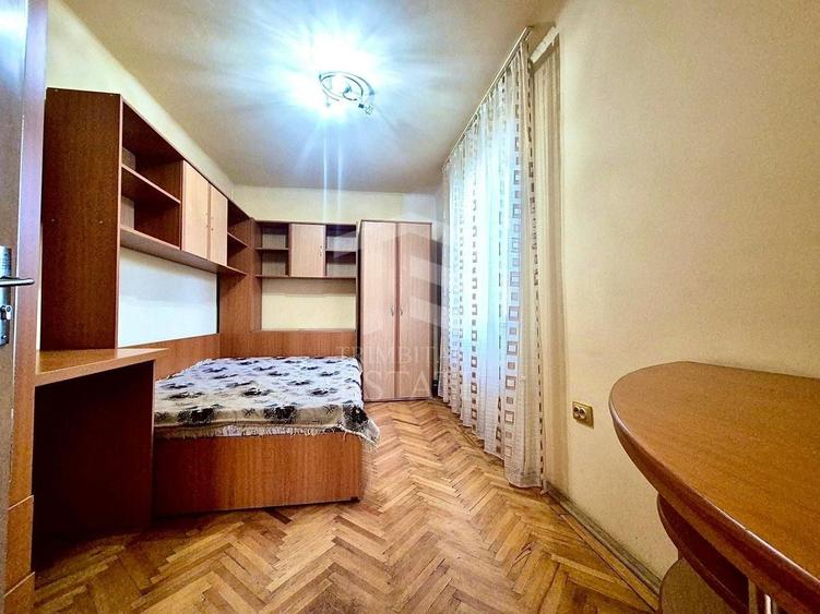 Apartament cu 3 camere semidecomandat în Complex Studențesc