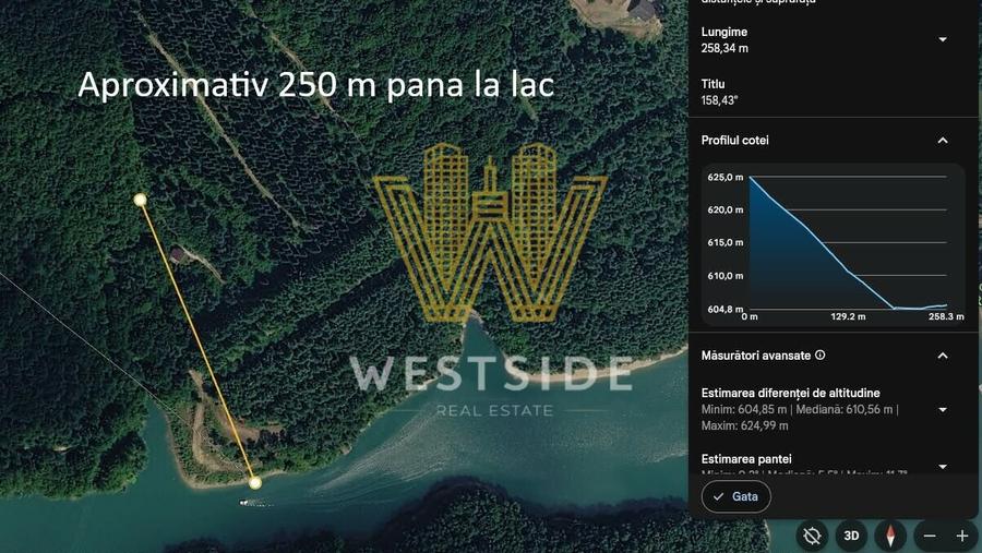 Teren Construcții intravilan de 1000 mp, în Văliug