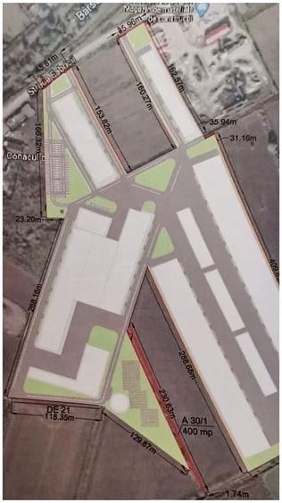 Teren Construcții intravilan de 112600 mp, în Exterior Nord