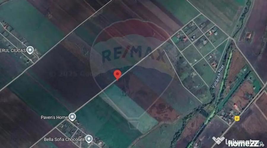 Teren de 3500 mp, în Hălchiu