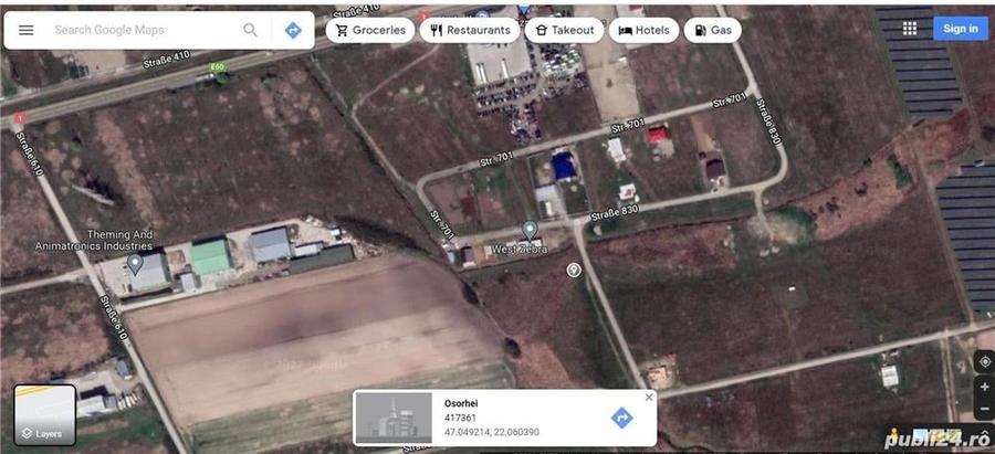 Teren de 2100 mp, în Oșorhei