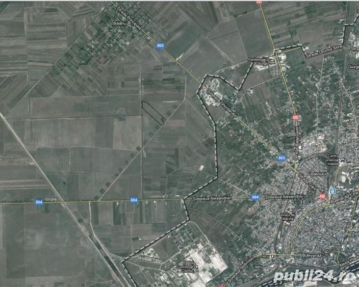 Teren de 42000 mp, în Central