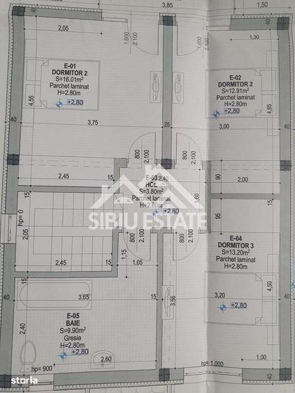 Casă cu 4 camere cu Teren 280 Mp în Central