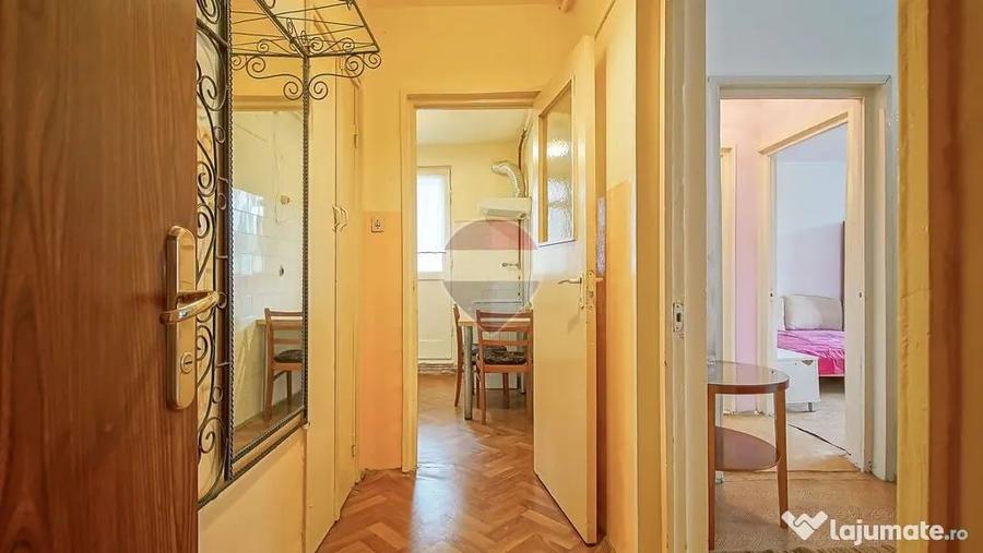 Apartament cu 2 camere semidecomandat în Est