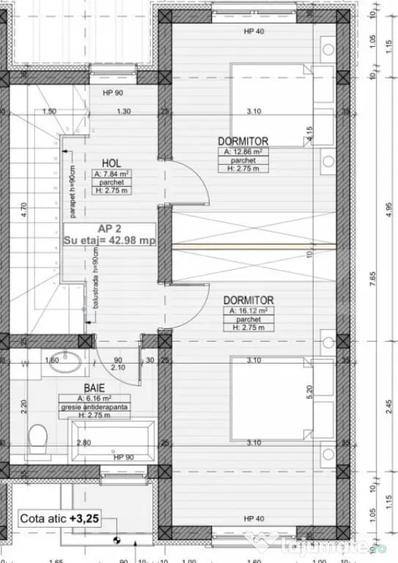 Casă cu 3 camere cu Teren 250 Mp în Giroc