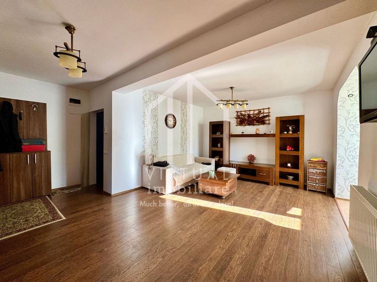 Apartament cu 3 camere, mobilat în Turnișor