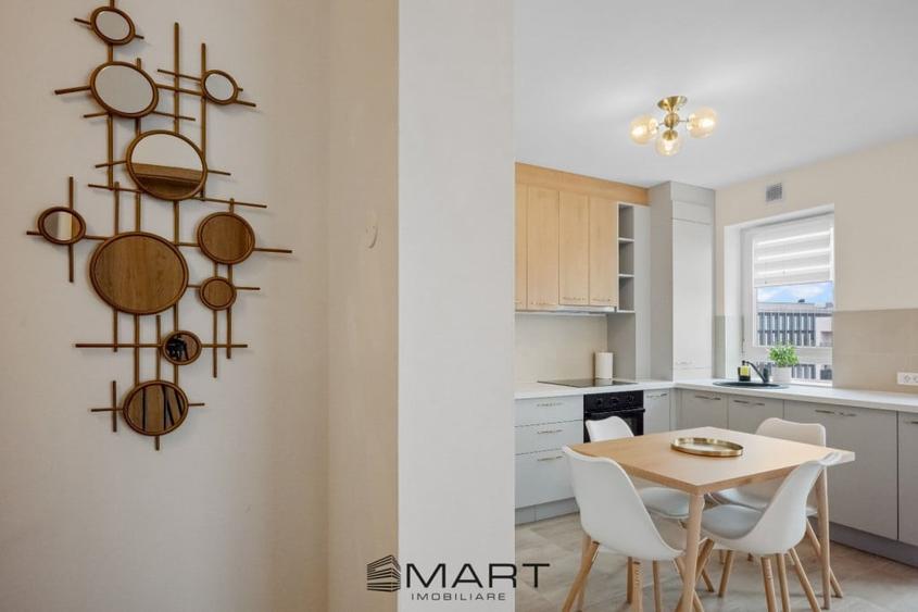 Apartament cu 2 camere semidecomandat în Tractorul