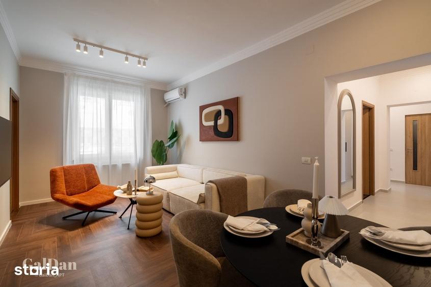 Apartament cu 3 camere în Cișmigiu